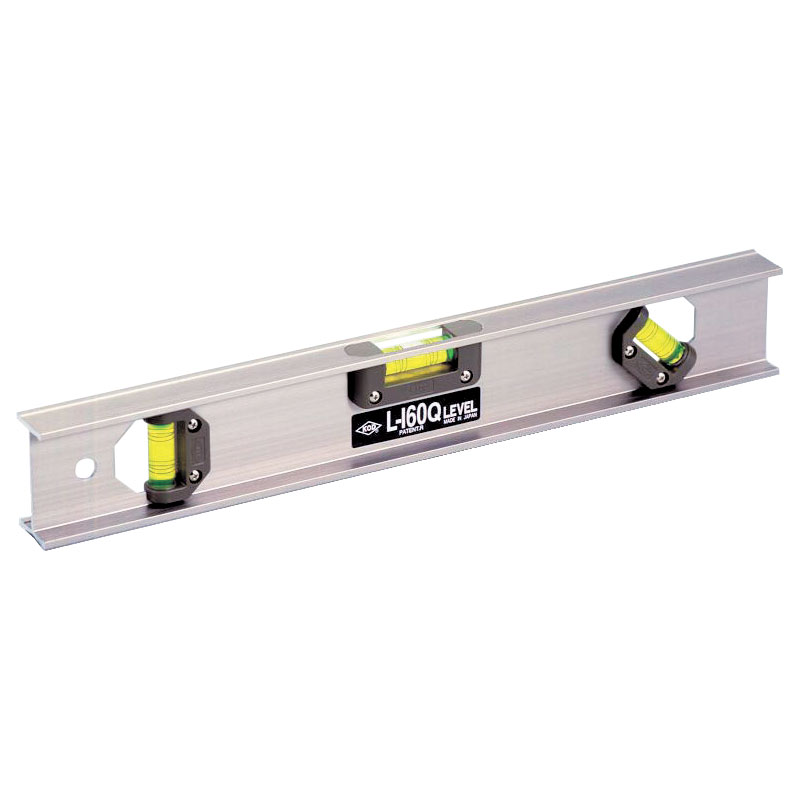 L-160Q – I-shaped Aluminium Level with 45° Vial | Made in L-160Q – I-shaped Aluminium Level with 45° Vial | Made in